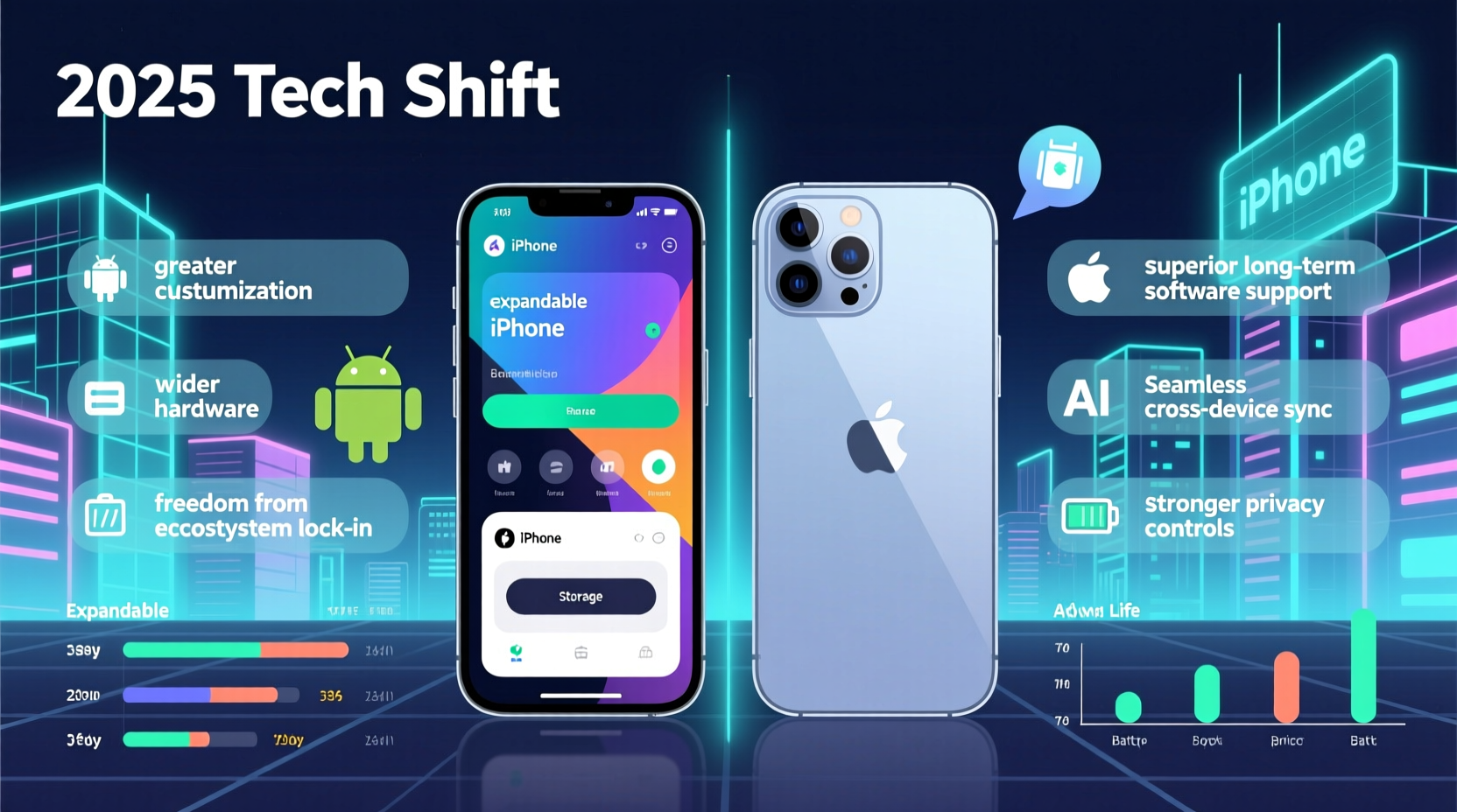 should i switch from android to iphone in 2025 pros and cons revealed
