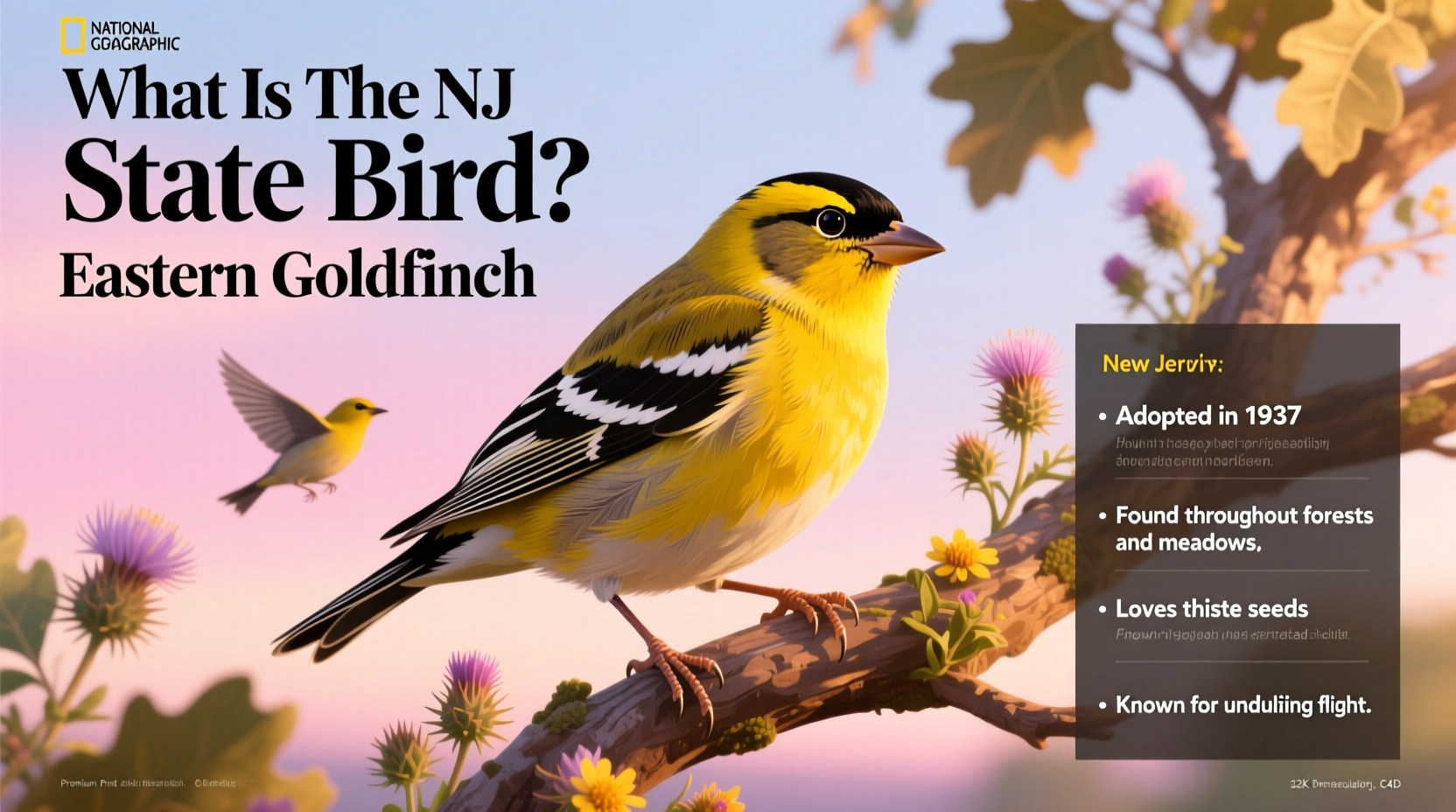 what is the nj state bird