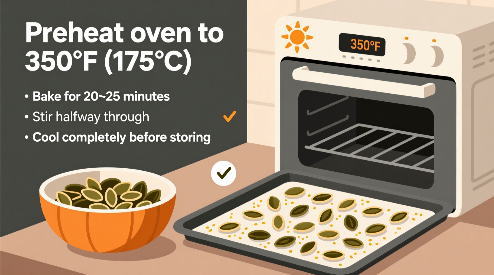 Perfect Temperature to Bake Pumpkin Seeds: 300°F Guide