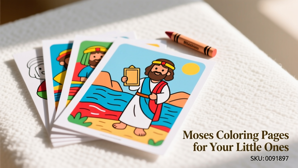 Moses Coloring Pages for Your Little Ones: Safety, Development, and Age-Appropriate Design Insights
