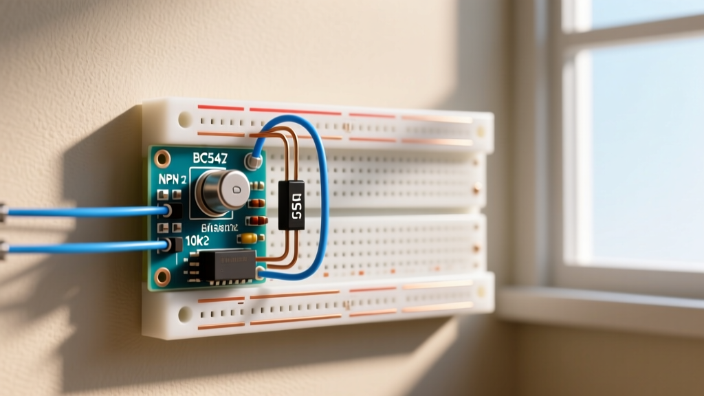 Arduino Passive Buzzer Circuit: Transistor Wiring and Non-Blocking Code