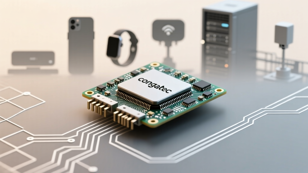 Congatec Modules for Industrial AI & Medical Devices