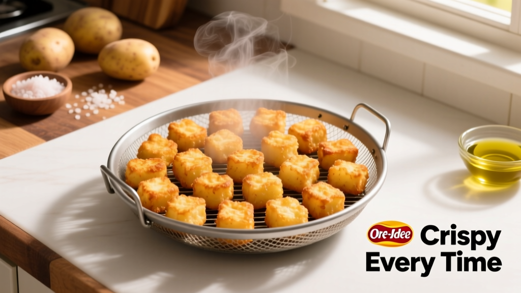 How to Air Fry Ore-Ida Tots Perfectly (Crispy Every Time!)