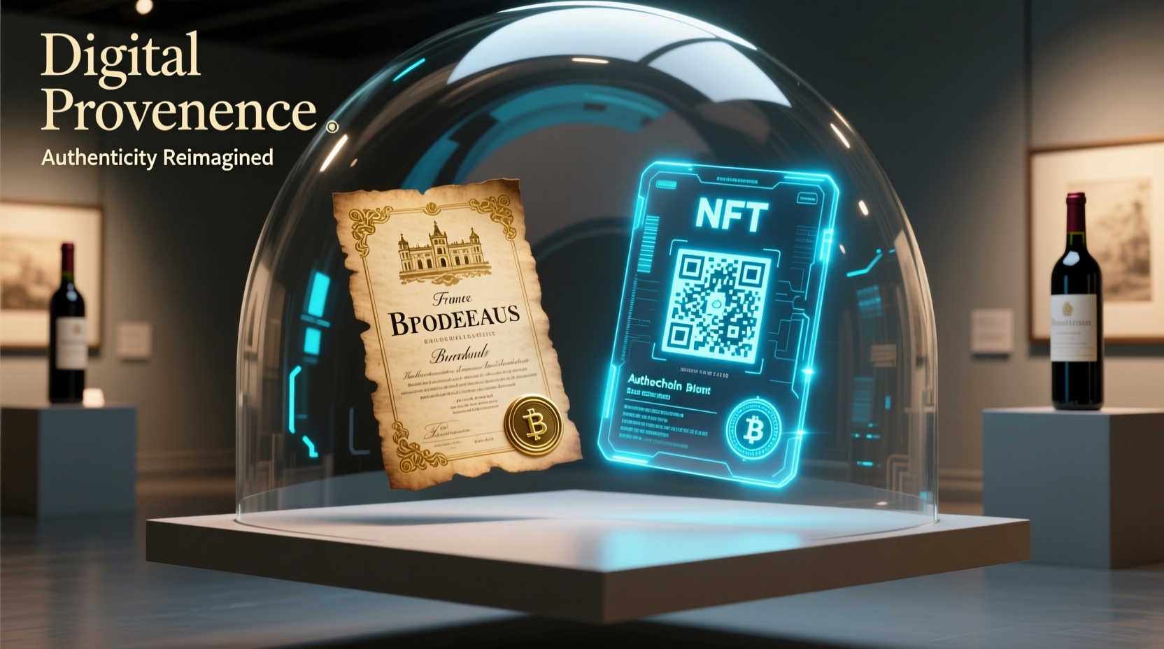 Vintage Bordeaux Labels Vs Modern NFT Wine Certificates Are Digital  Provenance Actually Catching On