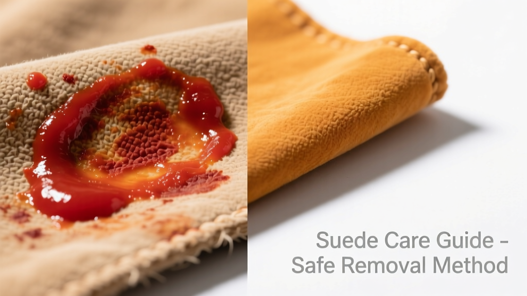 How to Remove Tomato Sauce from Suede Safely