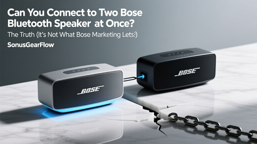 Bose Dual Bluetooth Speakers: Truth & Workarounds