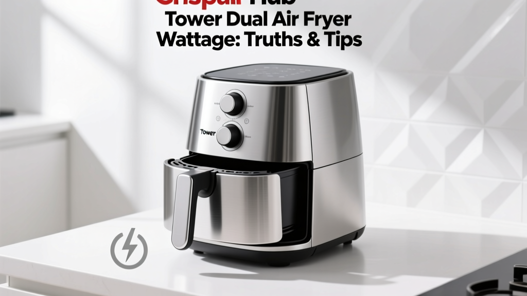 Tower Dual Air Fryer Wattage: Truths & Tips