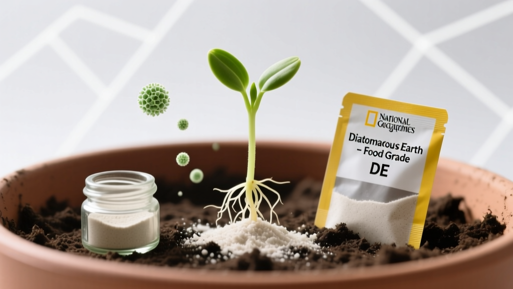 Diatomaceous Earth for Indoor Plants: Safe Seed Use