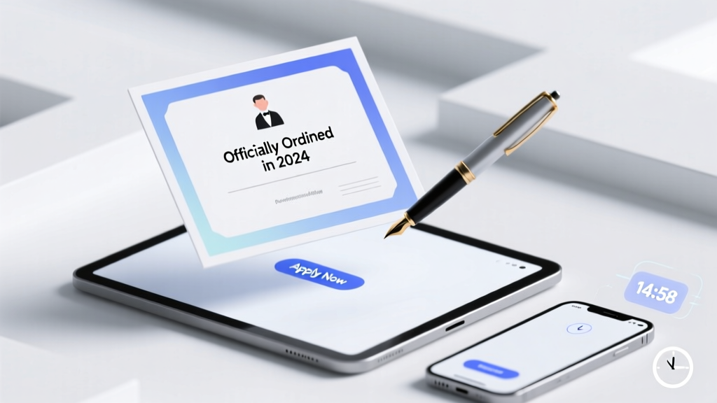 Get Ordained to Officiate a Wedding (2026)