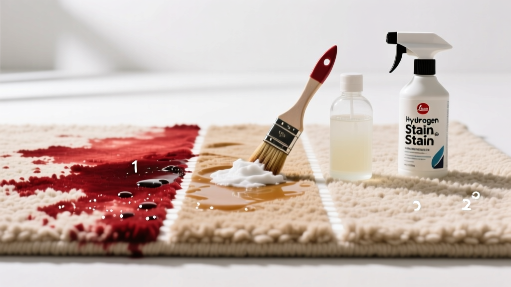 Tested: How to Get Food Coloring Out of Area Rug Fast