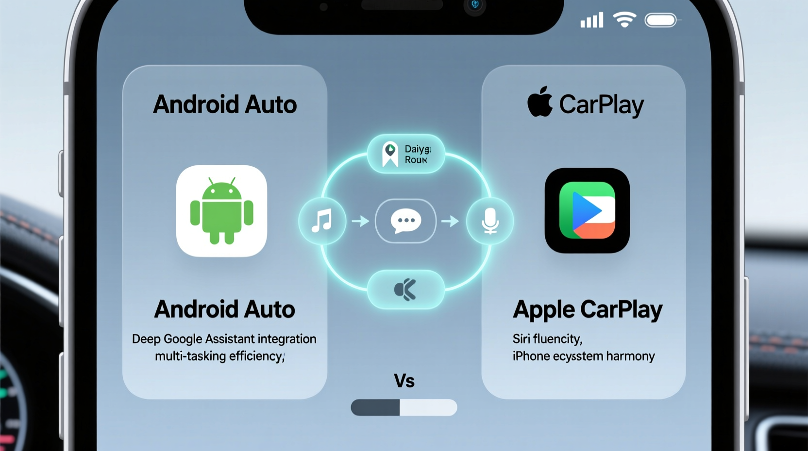 android auto vs apple carplay which integrates smoother with daily routines