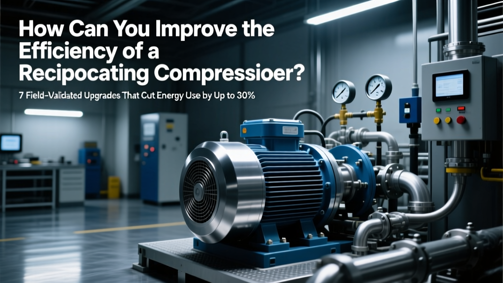 7 Reciprocating Compressor Upgrades That Cut Energy 12–28%