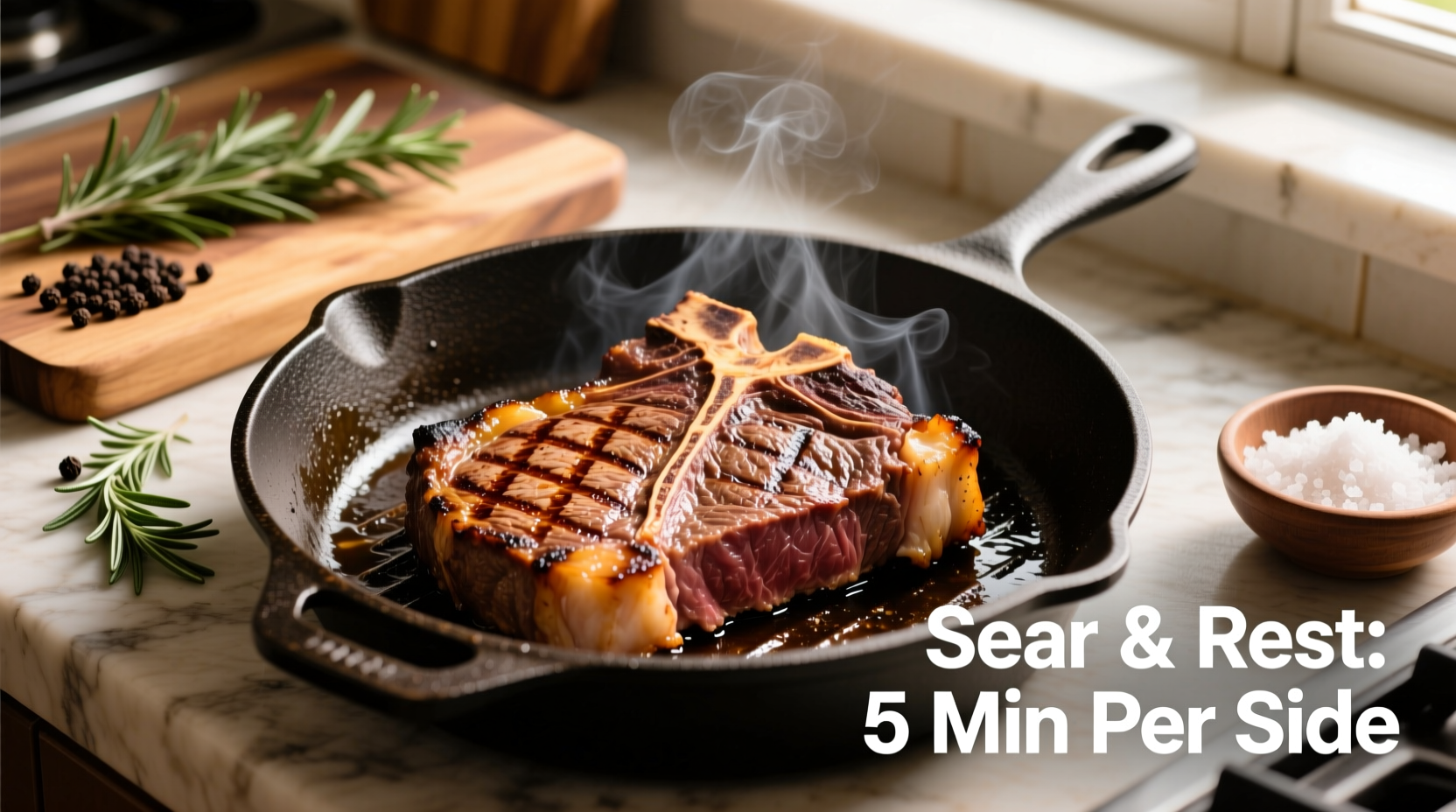 how to cook steak without a grill