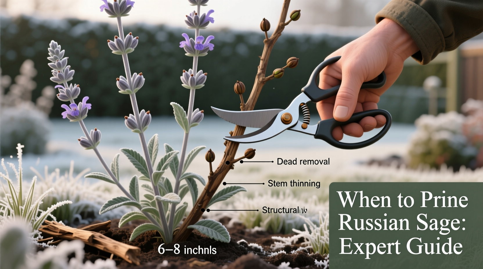 Prune Russian Sage: 3 Secrets | TheHomeSprouts