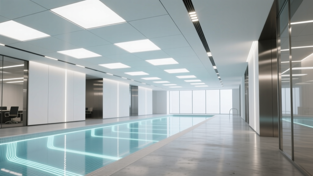 Wet-Niche LED Pool Lighting for Resorts & NEC Compliance
