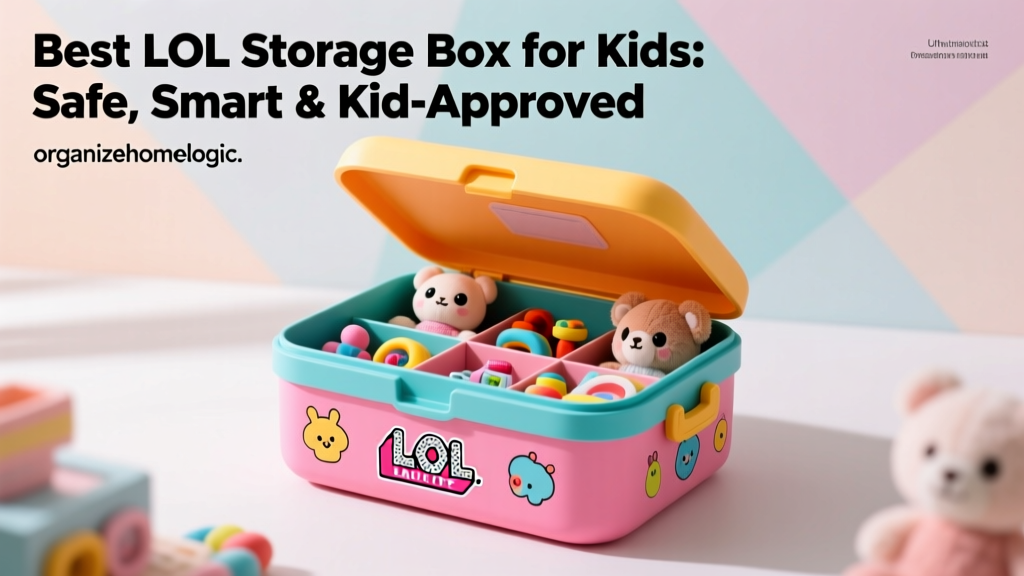 Best LOL Storage Box for Kids: Safe, Smart & Kid-Approved