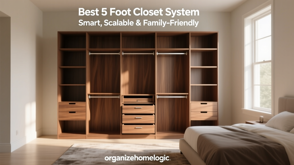 Best 5 Foot Closet System: Smart, Scalable & Family-Friendly
