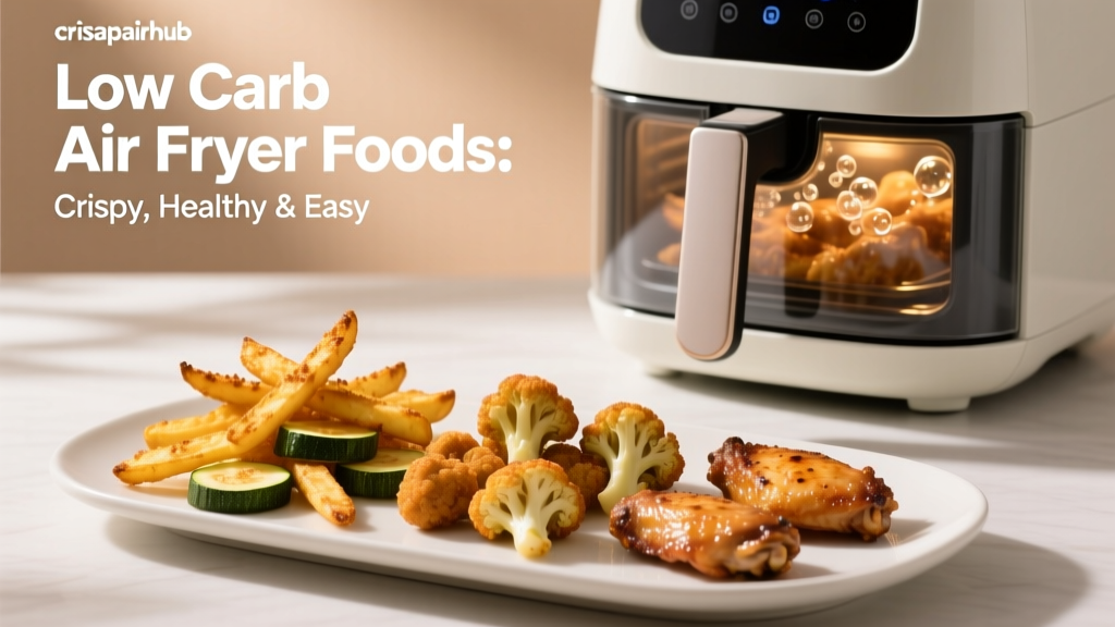 Low Carb Air Fryer Foods: Crispy, Healthy & Easy