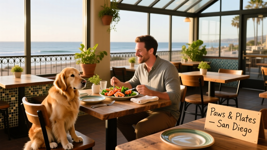 Dining with canines: dog friendly restaurants, San Diego