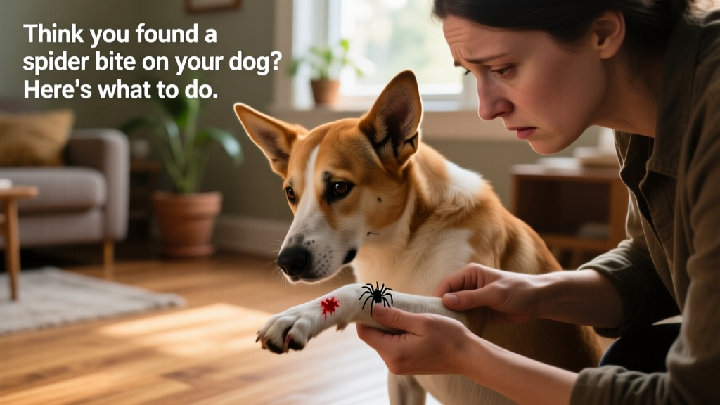 Think You Found a Spider Bite on Your Dog? Here's What to Do
