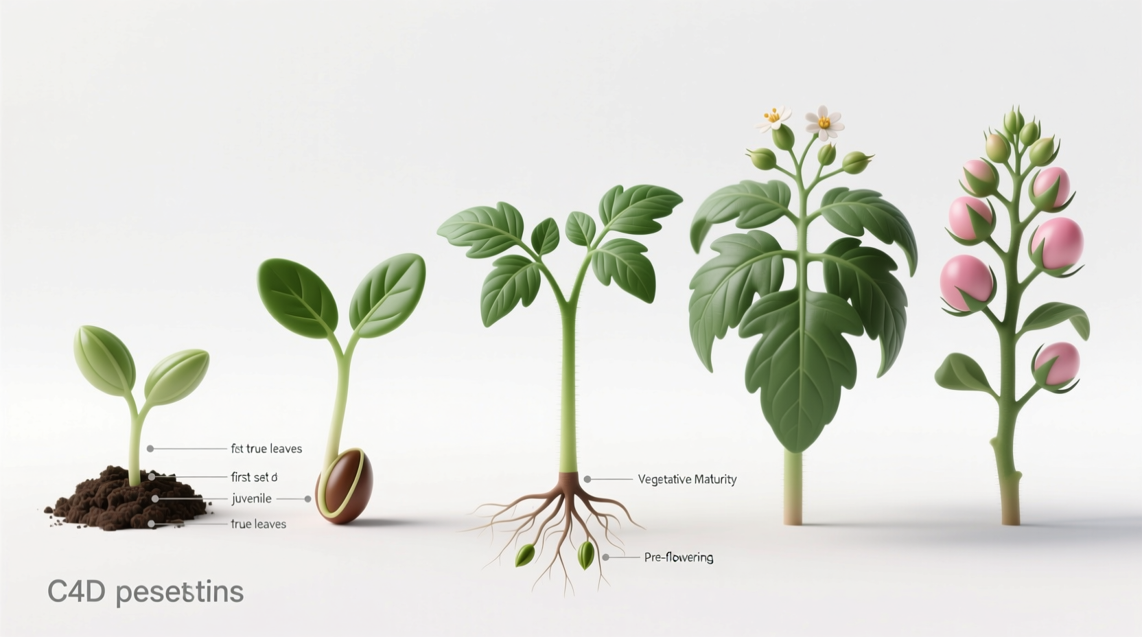 Tomato Seedling Stages: 5 Growth Phases Explained
