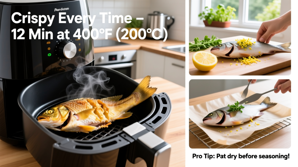 Air Fryer Fish Cooking Time: Crispy, Perfect Every Time
