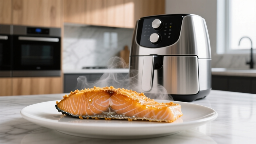 Frozen Salmon in Air Fryer: Crispy, Flaky & Foolproof