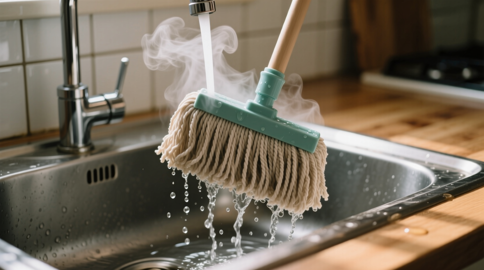 should you mop with hot or cold water