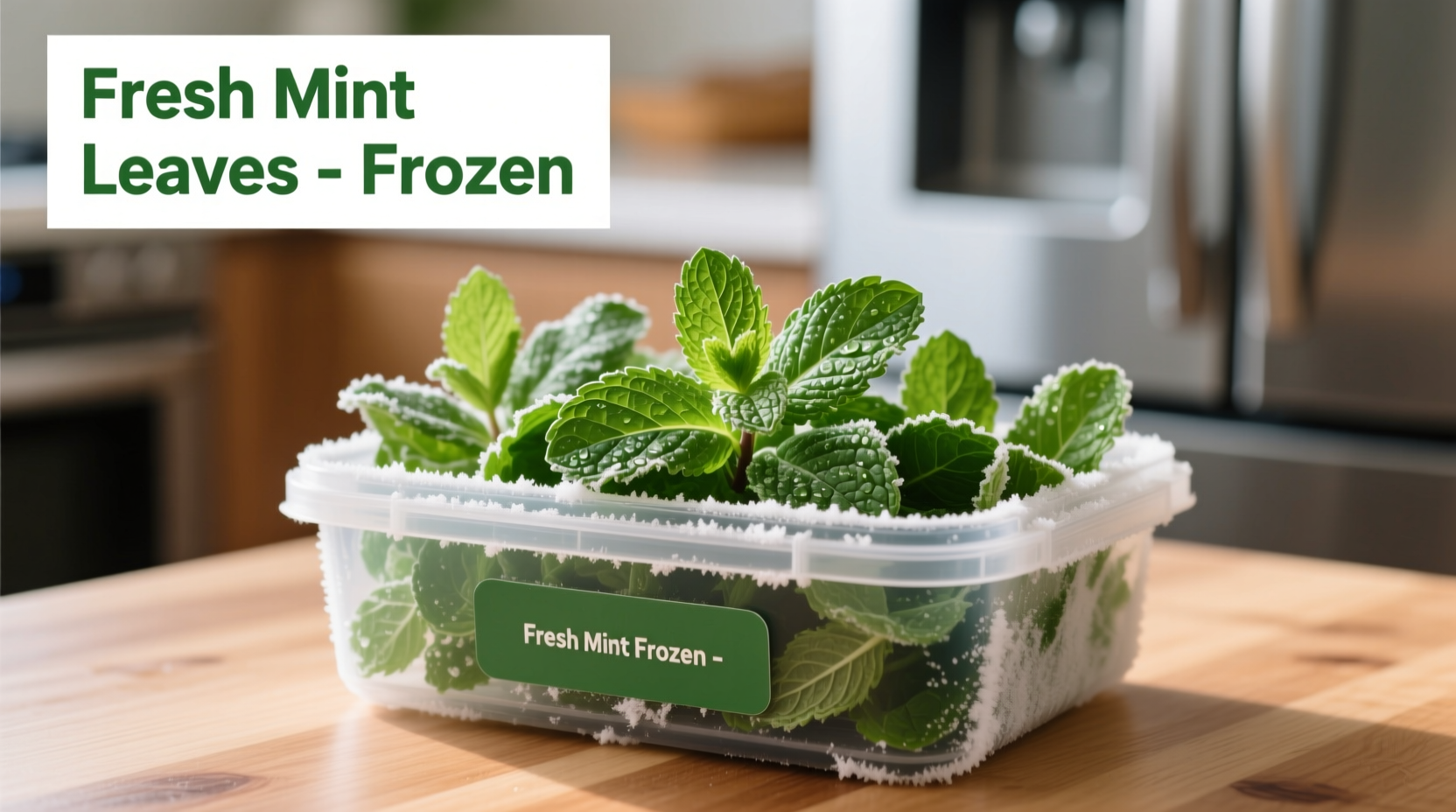 Freeze Fresh Mint: 6-Month Storage Guide | TheHomeSprouts