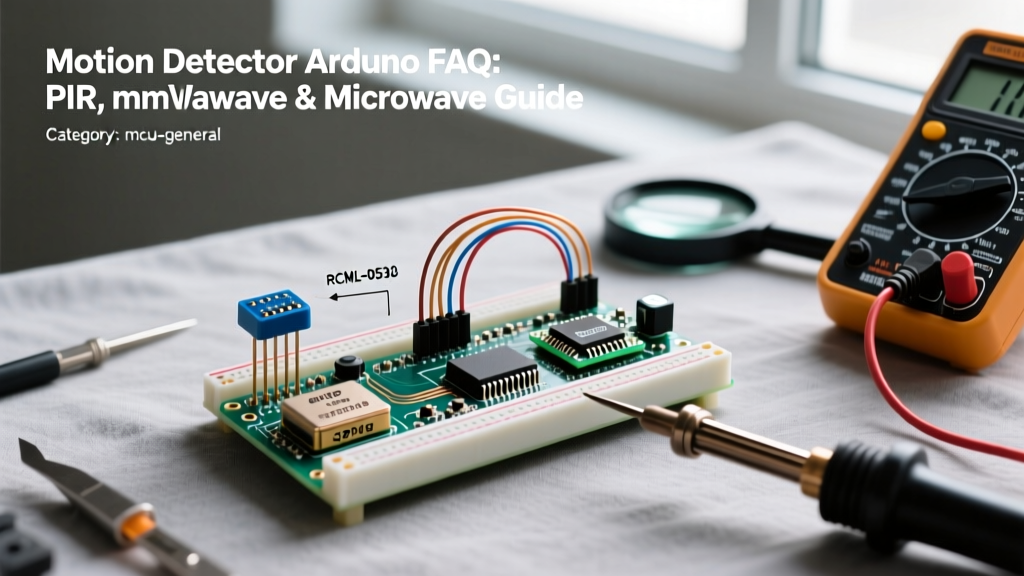 Motion Detector Arduino FAQ: PIR, mmWave & Microwave Guide