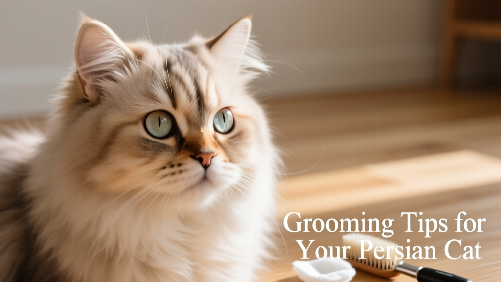 Close-up of a Persian cat's face showing clean, tear-free eyes and soft fur around the muzzle