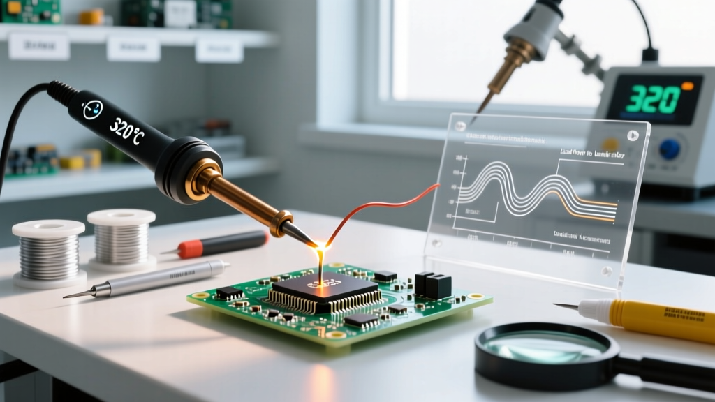 Setting the Temperature for Soldering Electronics by Material
