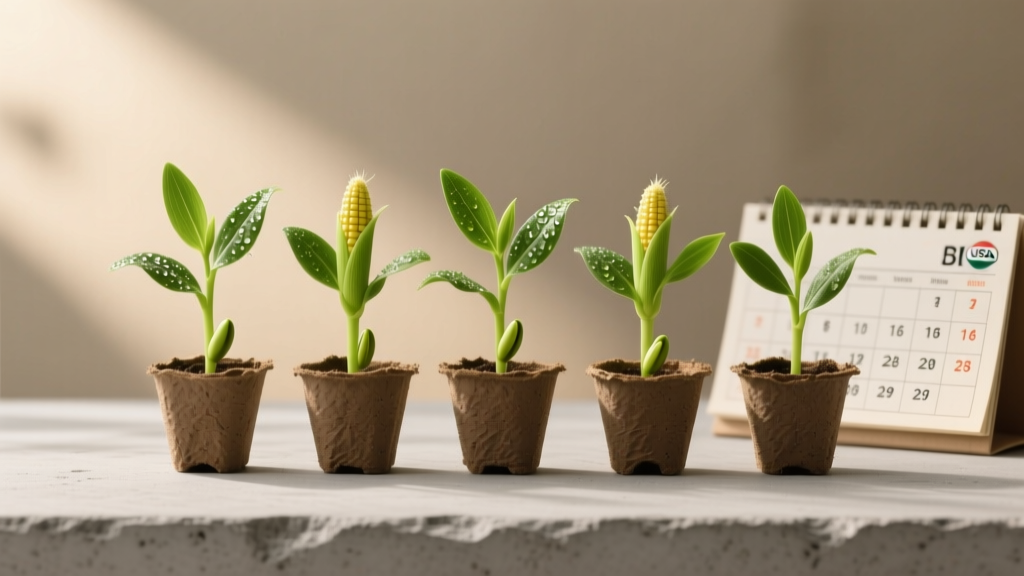 When to Plant Corn Indoors (By USDA Zone)