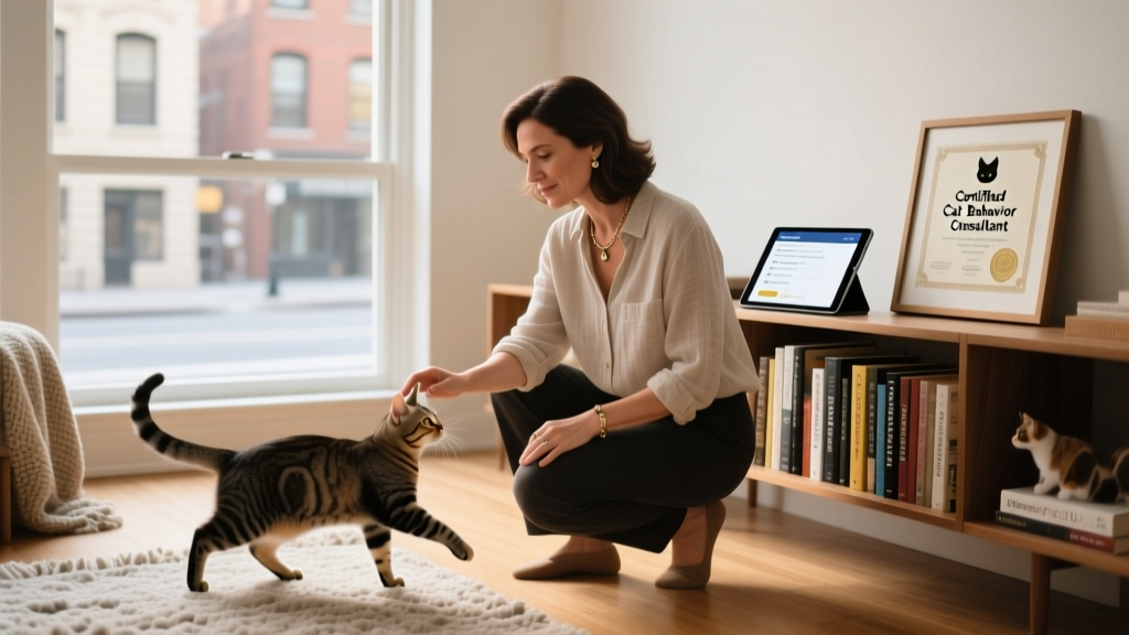 How to Become a Cat Behavior Consultant