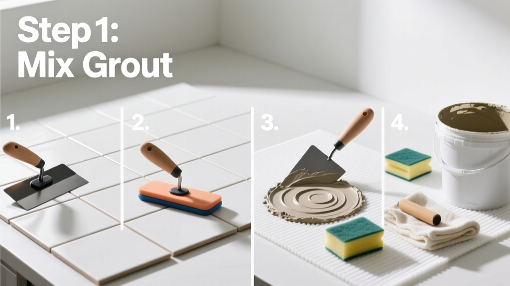 How to Install Grout: A Step-by-Step Tile Finishing Guide