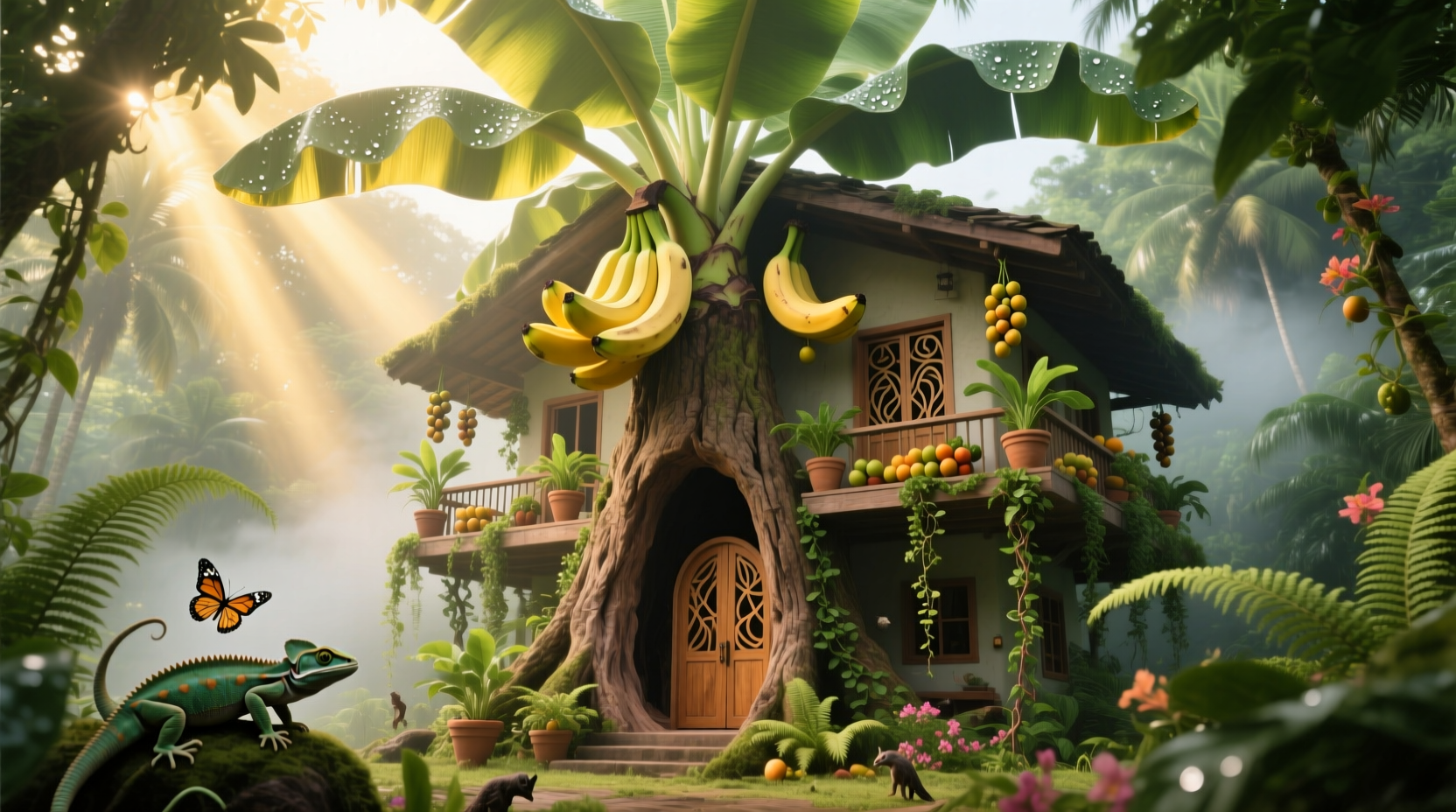 banana tree home