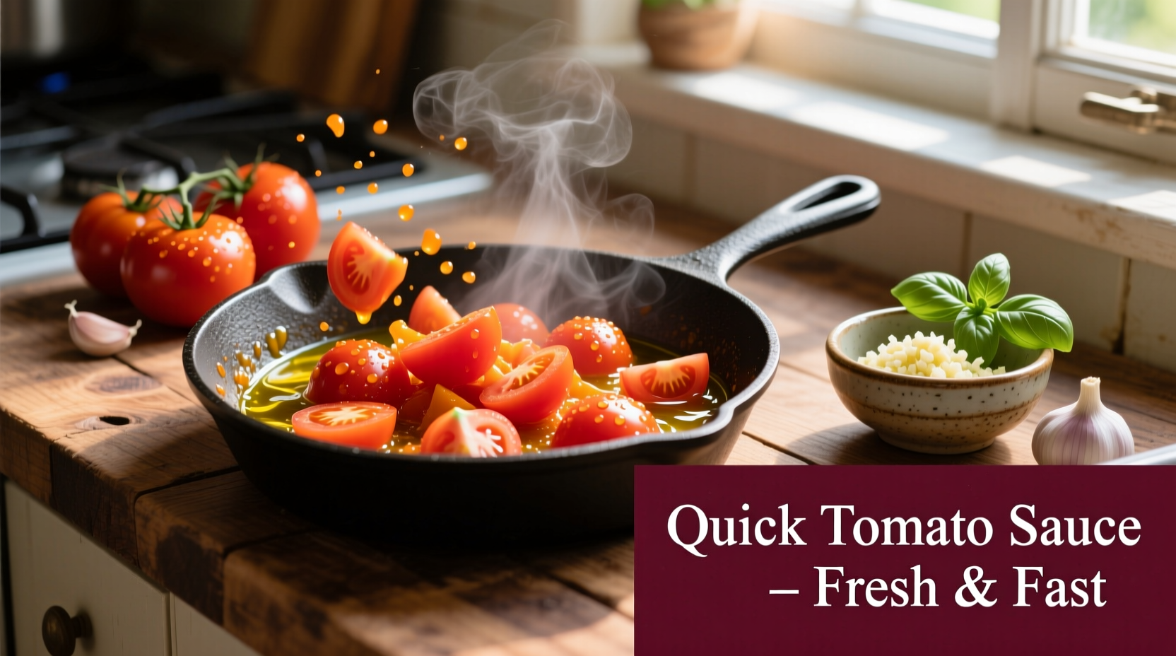 Fresh Tomato Sauce in 20 Minutes: Quick & Flavorful Recipe