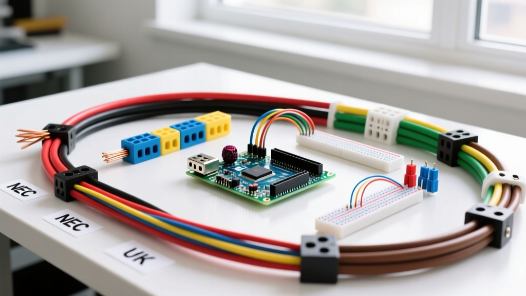 Electricity Cable Colour Code Reference: NEC, IEC & UK Standards