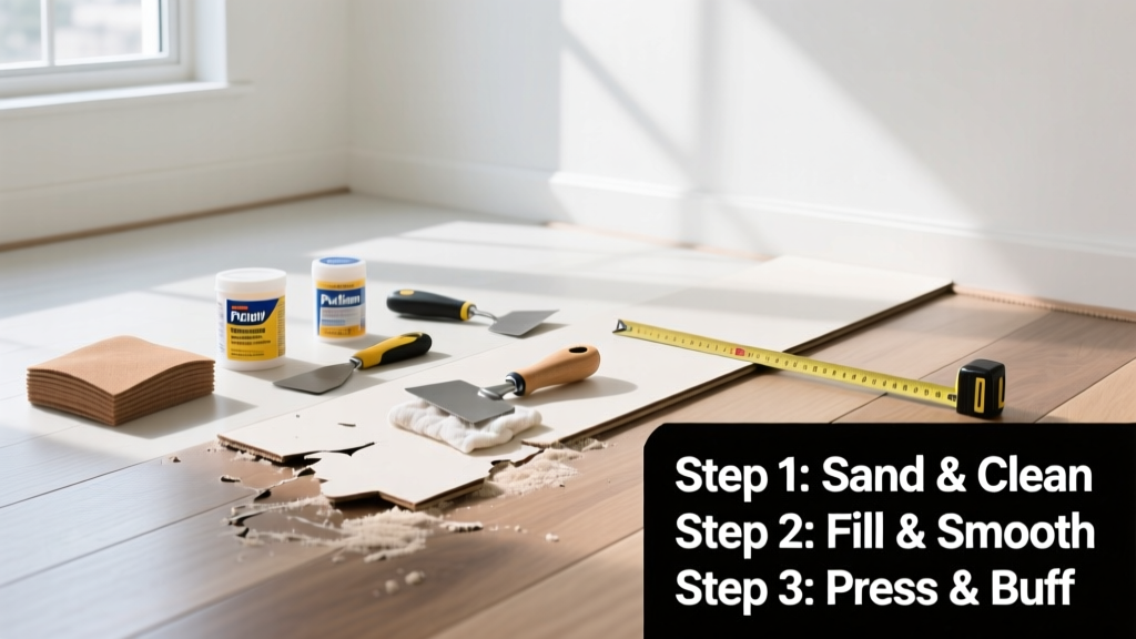 How to Repair Vinyl Floor: Quick Fixes for Scratches, Gouges, and Seams