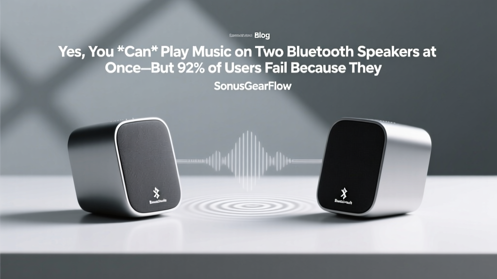 Dual Bluetooth Speakers: Stereo Sync & Party Mode (2026)