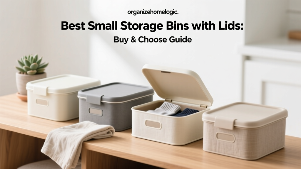 Best Small Storage Bins with Lids: Buy & Choose Guide