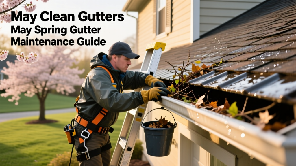 May Clean Gutters May: Spring Gutter Maintenance Guide