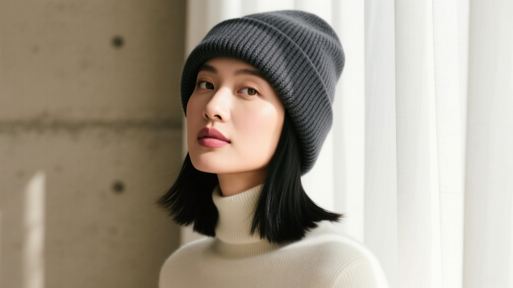 How to Wear a Knit Beanie Without Hat Hair
