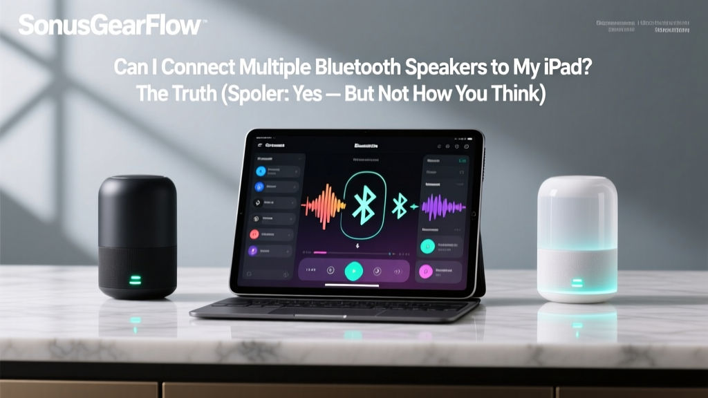 iPad Bluetooth Speakers: Stereo & Multi-Room (2026)