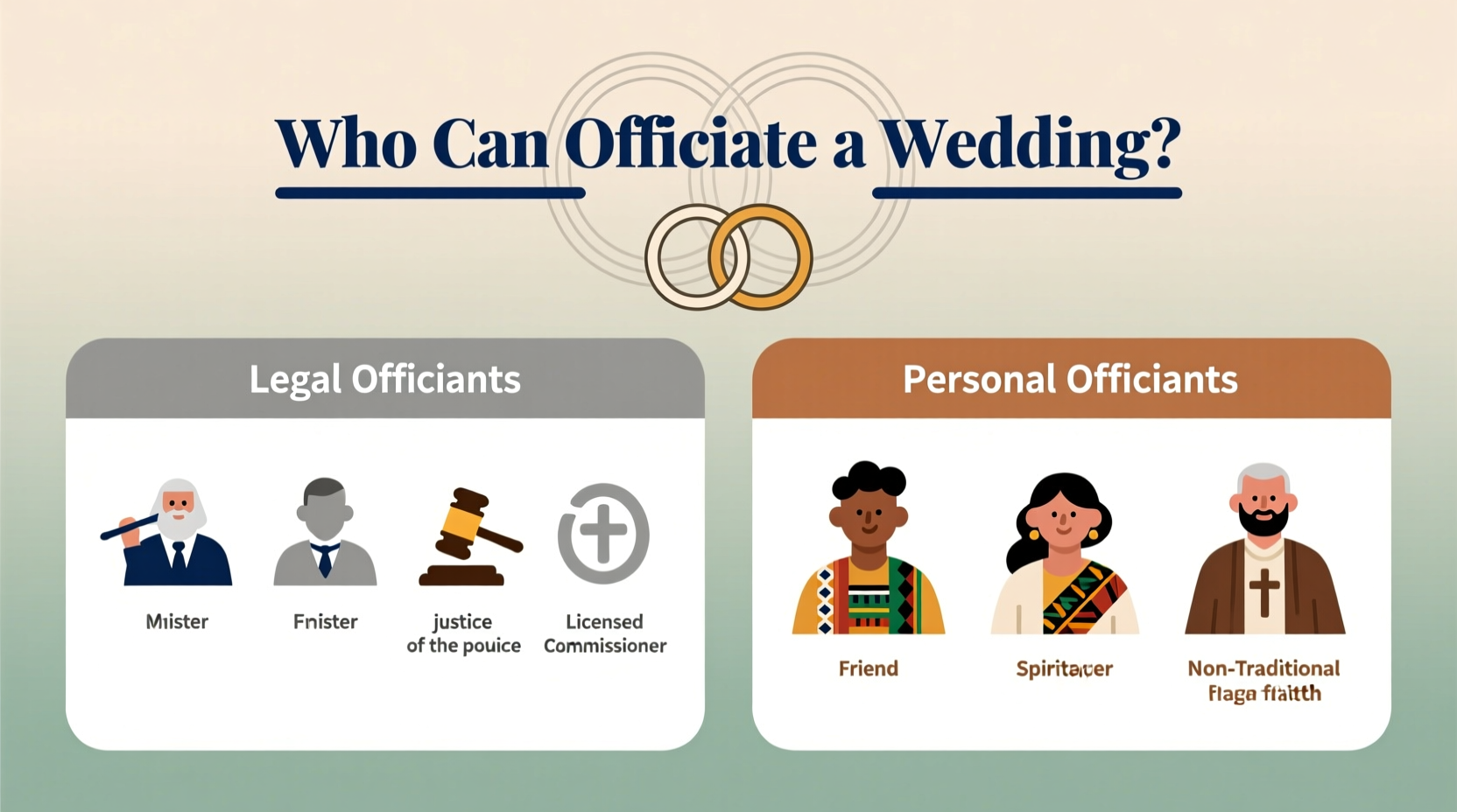 who to officiate wedding