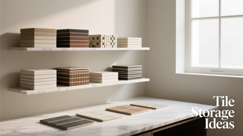 Smart Tile Storage Ideas for Contractors, Renovators, and DIY Homeowners