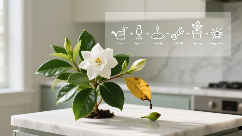 Gardenia Houseplant Care Guide (2026)