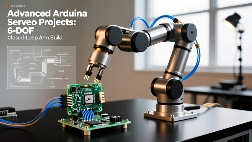 Advanced Arduino Servo Projects: 6-DOF Closed-Loop Arm Build