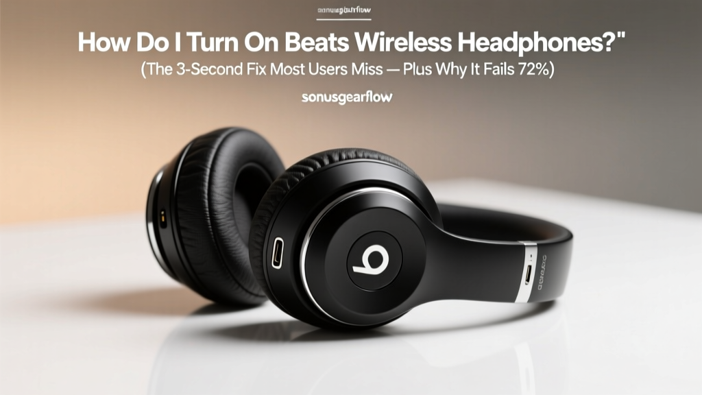 How Do I Turn On Beats Wireless Headphones (2026)