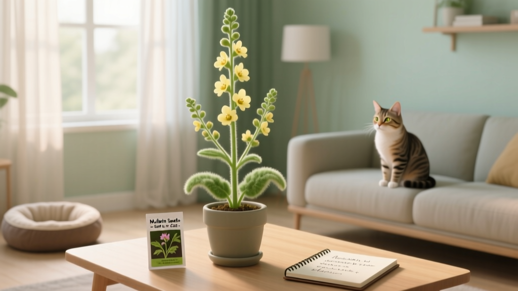Is Mullein Toxic to Cats? Indoor Growing Safety
